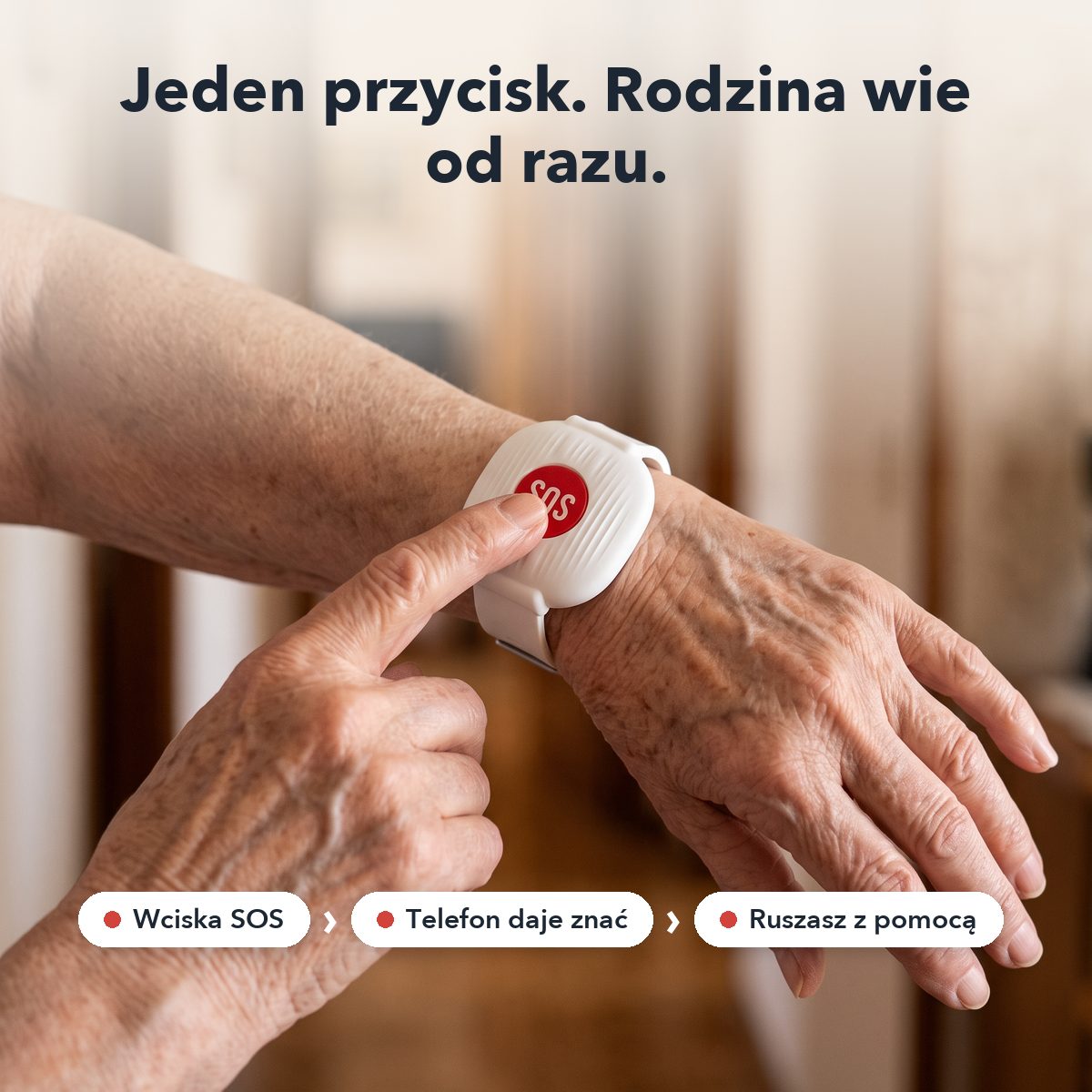 Opaska SOS dla seniora